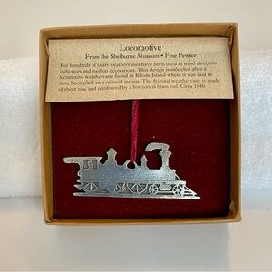 Danforth Pewter Locomotive Ornament